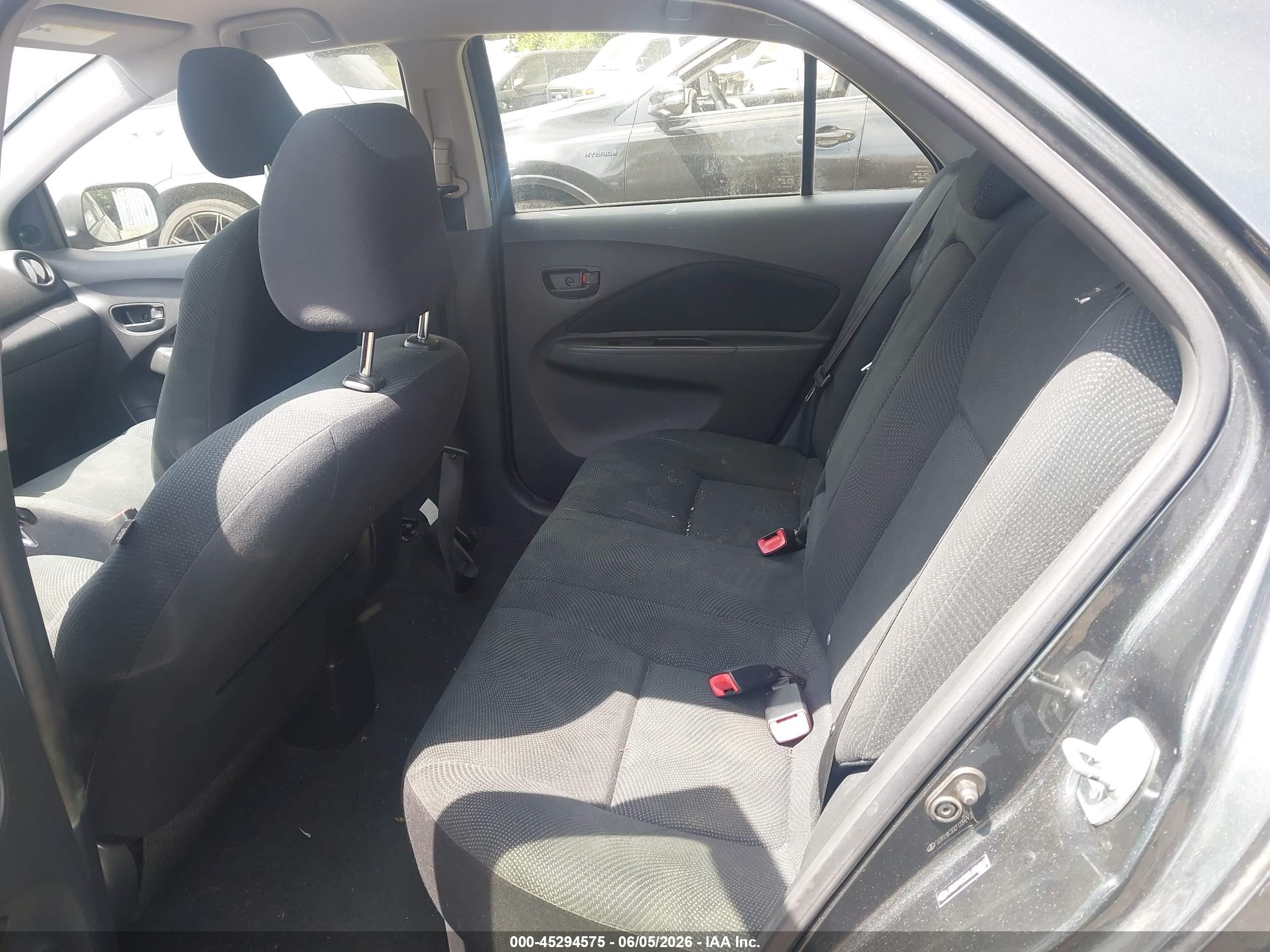 2012 Toyota Yaris   Gray vin: JTDBT4K30CL036563