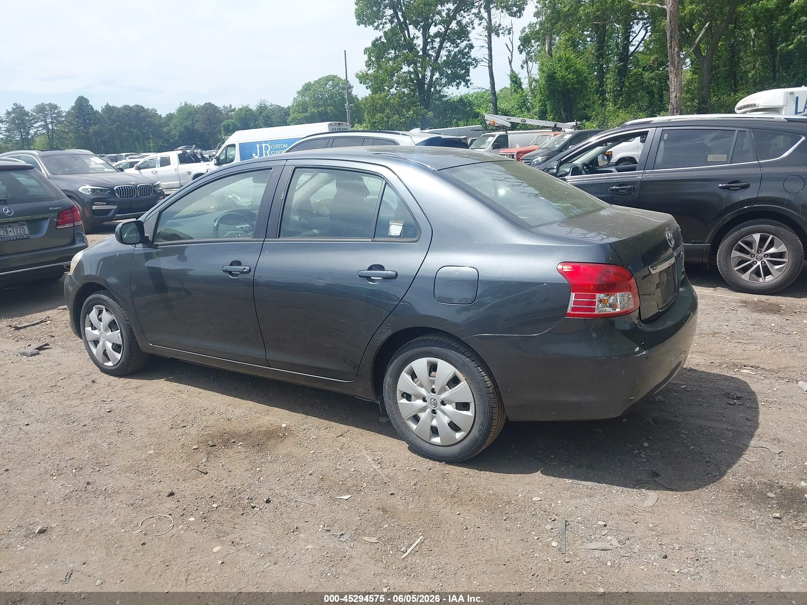 2012 Toyota Yaris   Gray vin: JTDBT4K30CL036563