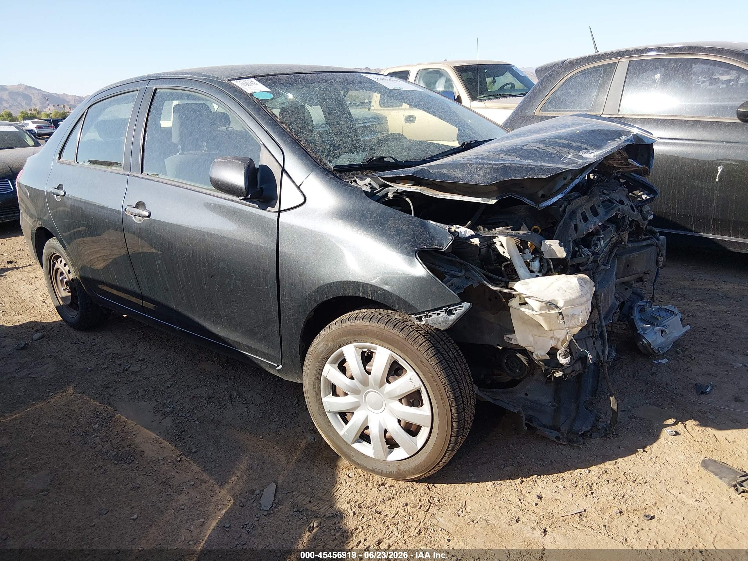 2010 Toyota Yaris   Black vin: JTDBT4K31A1363031