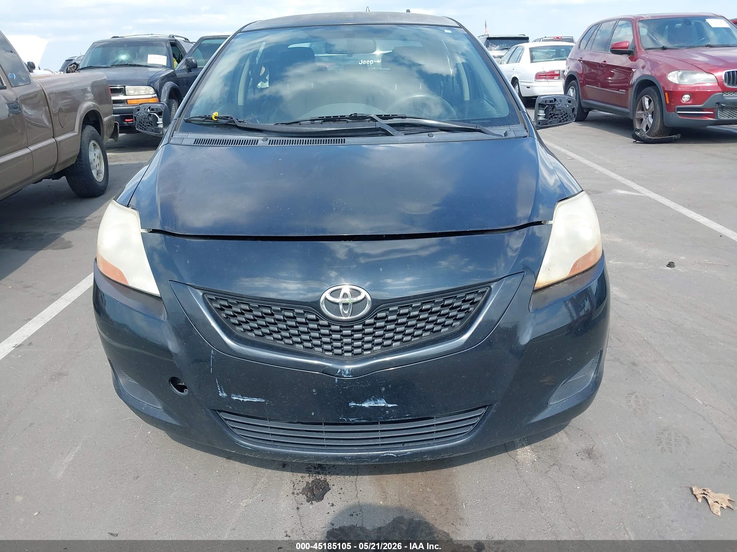 2010 Toyota Yaris   Black vin: JTDBT4K31A1367225