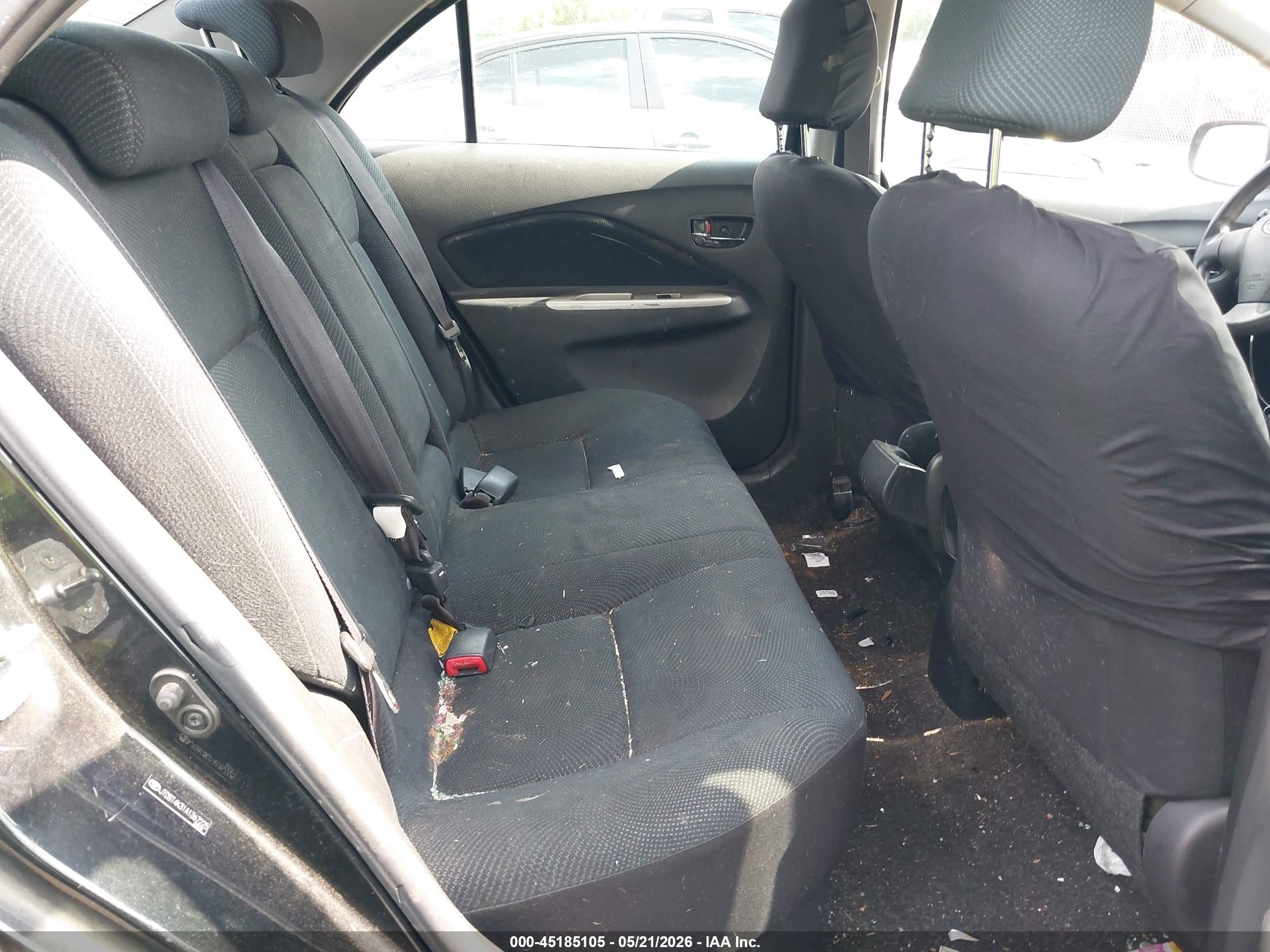 2010 Toyota Yaris   Black vin: JTDBT4K31A1367225