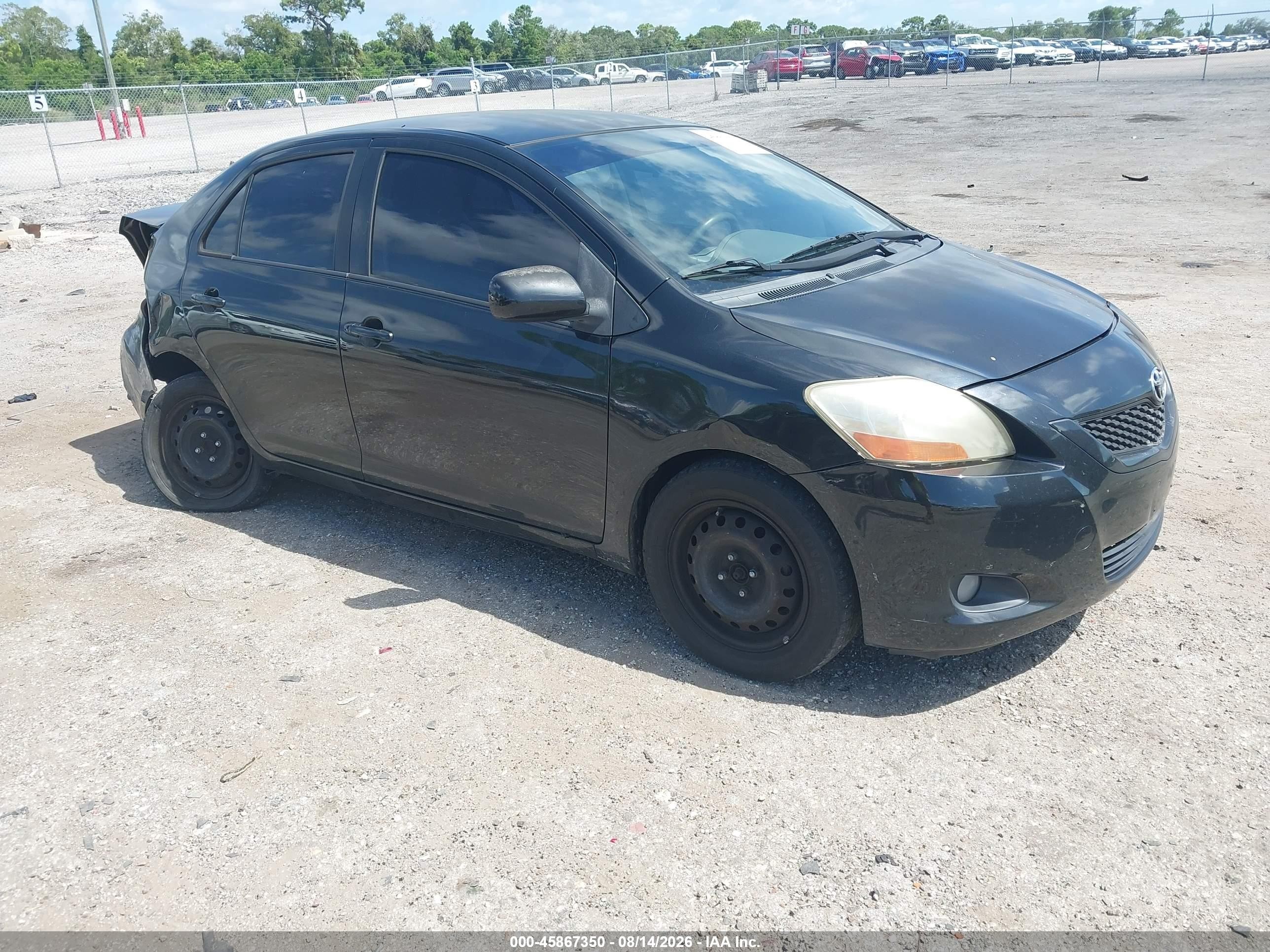 2010 Toyota Yaris   Black vin: JTDBT4K31A4078490
