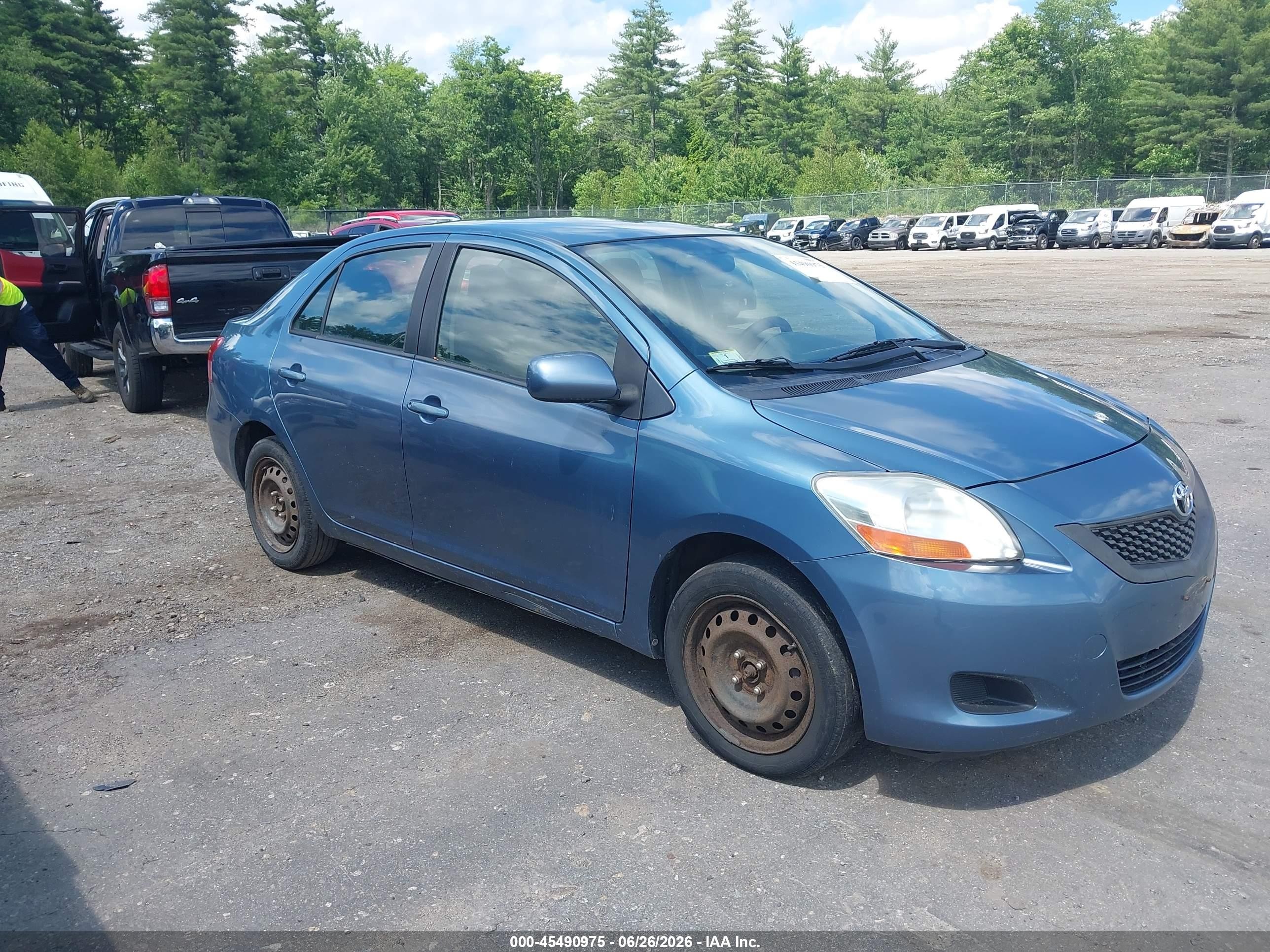 2011 Toyota Yaris   Blue vin: JTDBT4K31BL002579
