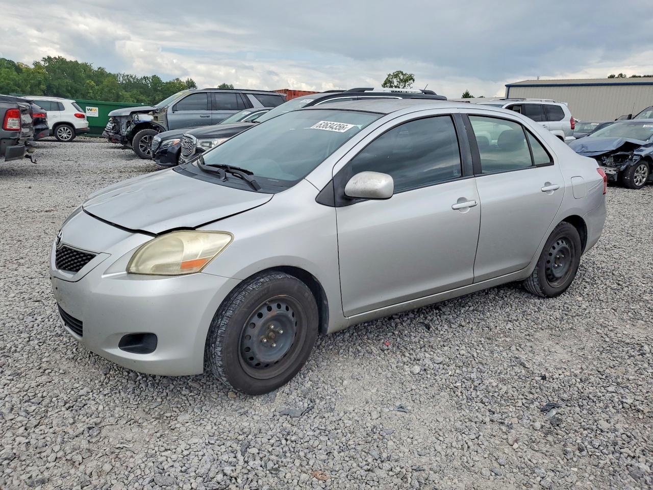 2012 Toyota Yaris Fleet Silver vin: JTDBT4K31C1414420