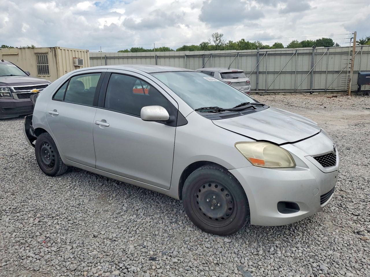 2012 Toyota Yaris Fleet Silver vin: JTDBT4K31C1414420