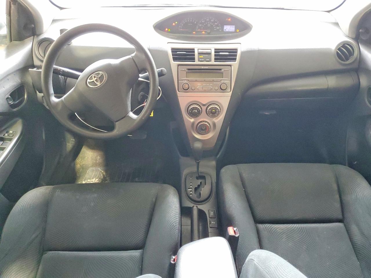 2012 Toyota Yaris Fleet Black vin: JTDBT4K31C1414482