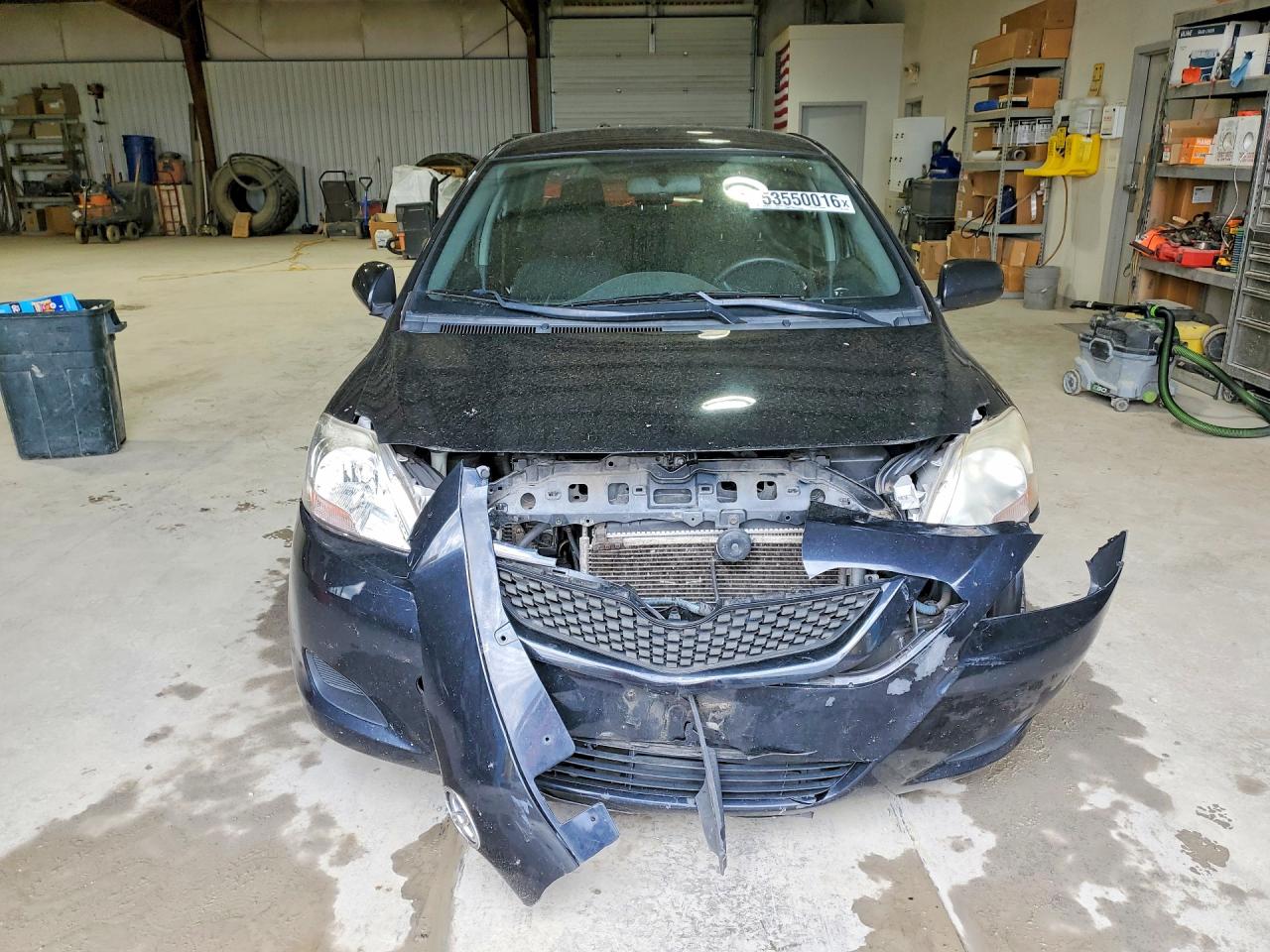 2012 Toyota Yaris Fleet Black vin: JTDBT4K31C1414482
