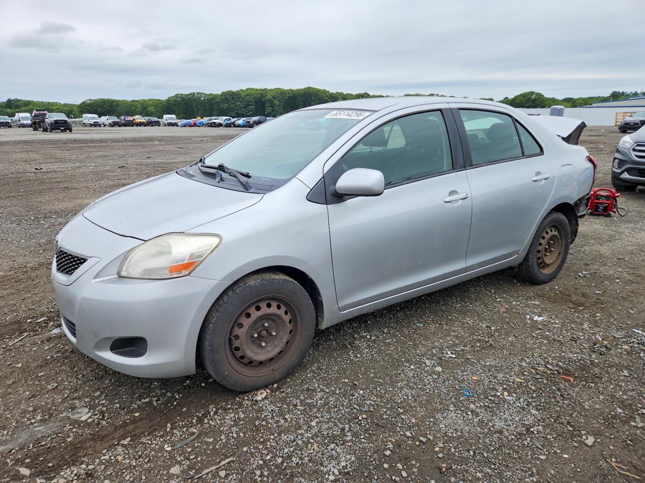 2012 Toyota Yaris Fleet Gray vin: JTDBT4K31C1419861