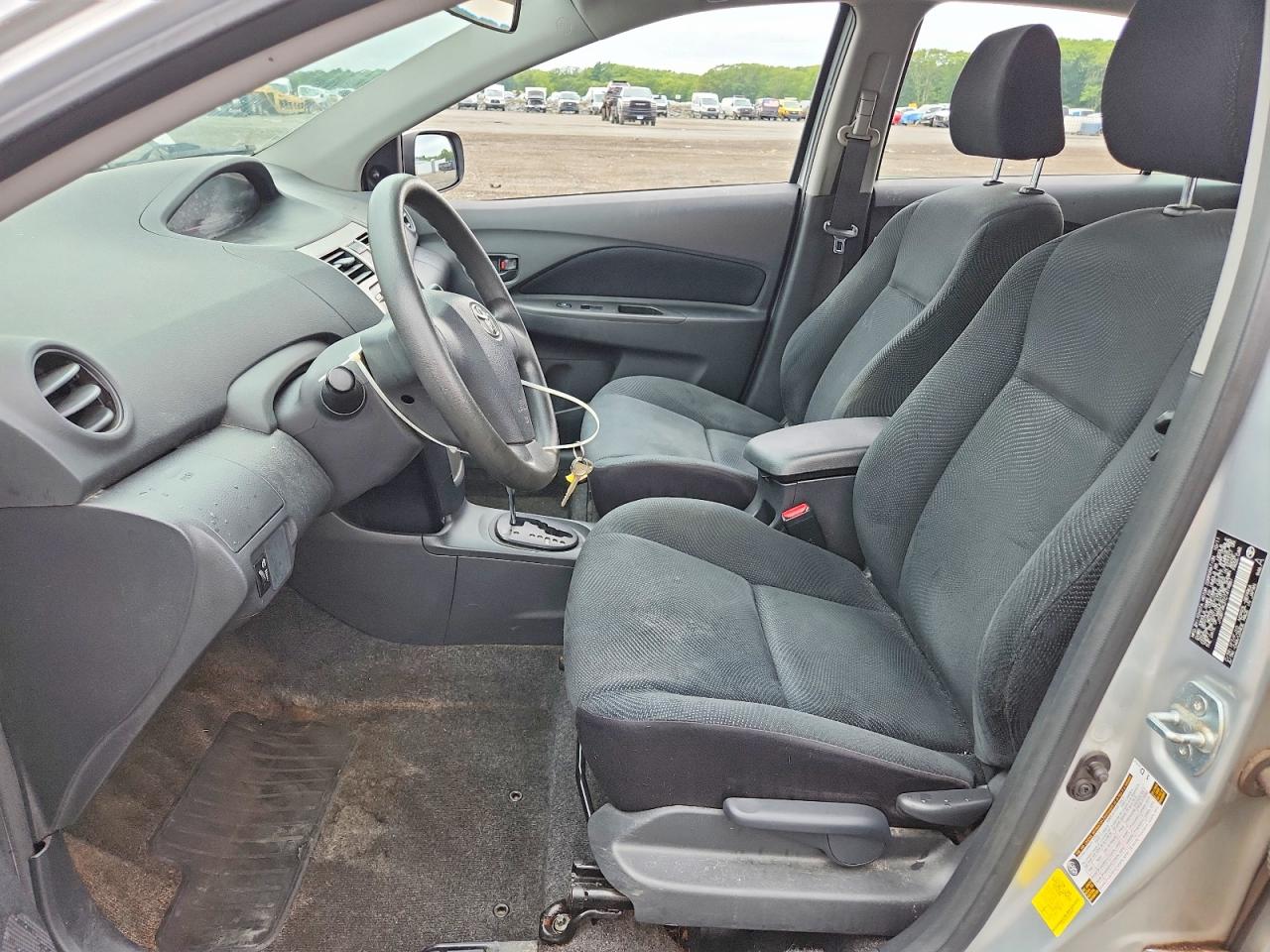 2012 Toyota Yaris Fleet Gray vin: JTDBT4K31C1419861