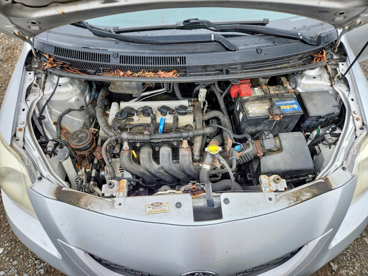 2012 Toyota Yaris Fleet Gray vin: JTDBT4K31C1419861