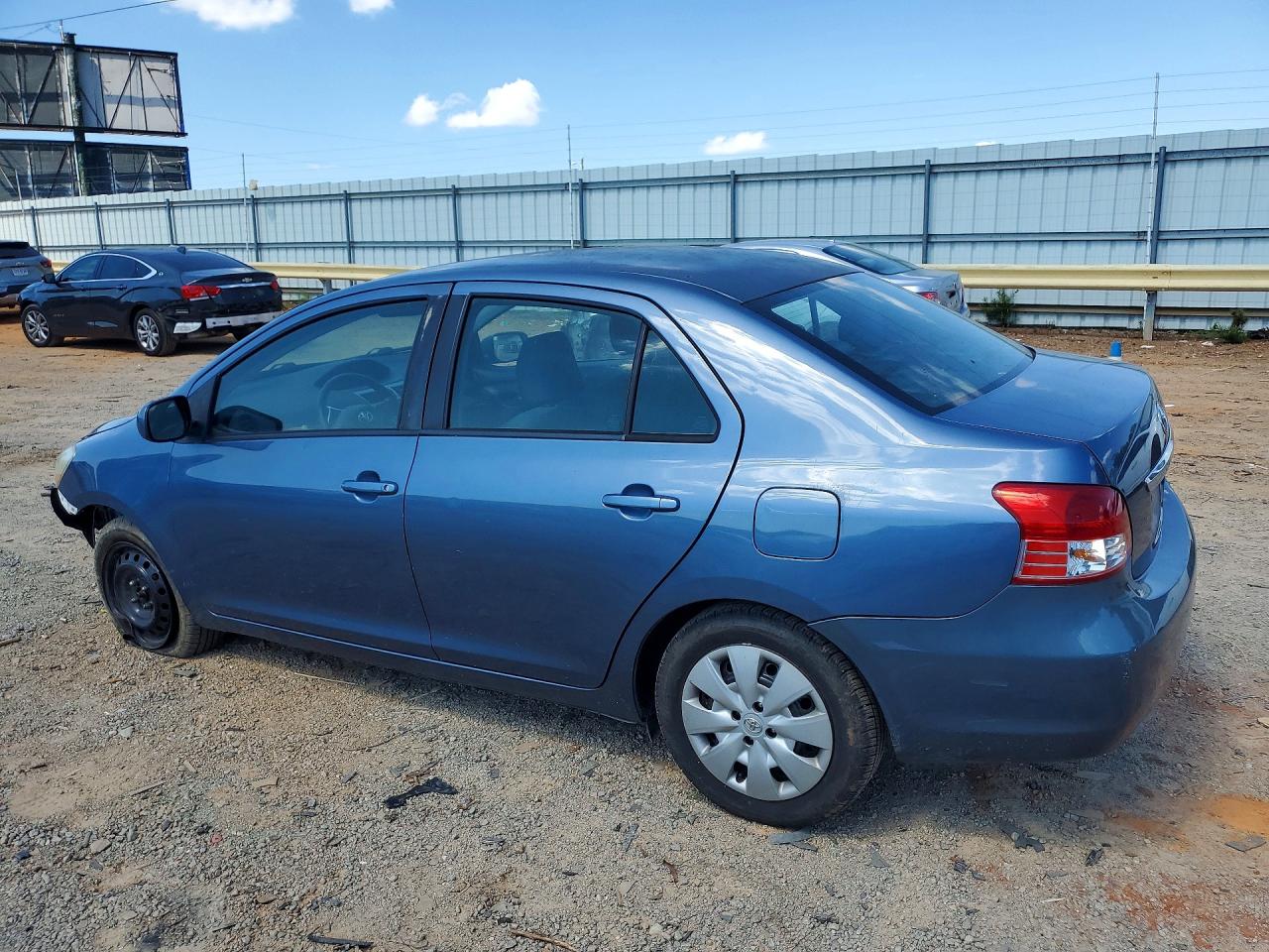 2012 Toyota Yaris Fleet Blue vin: JTDBT4K31CL012384
