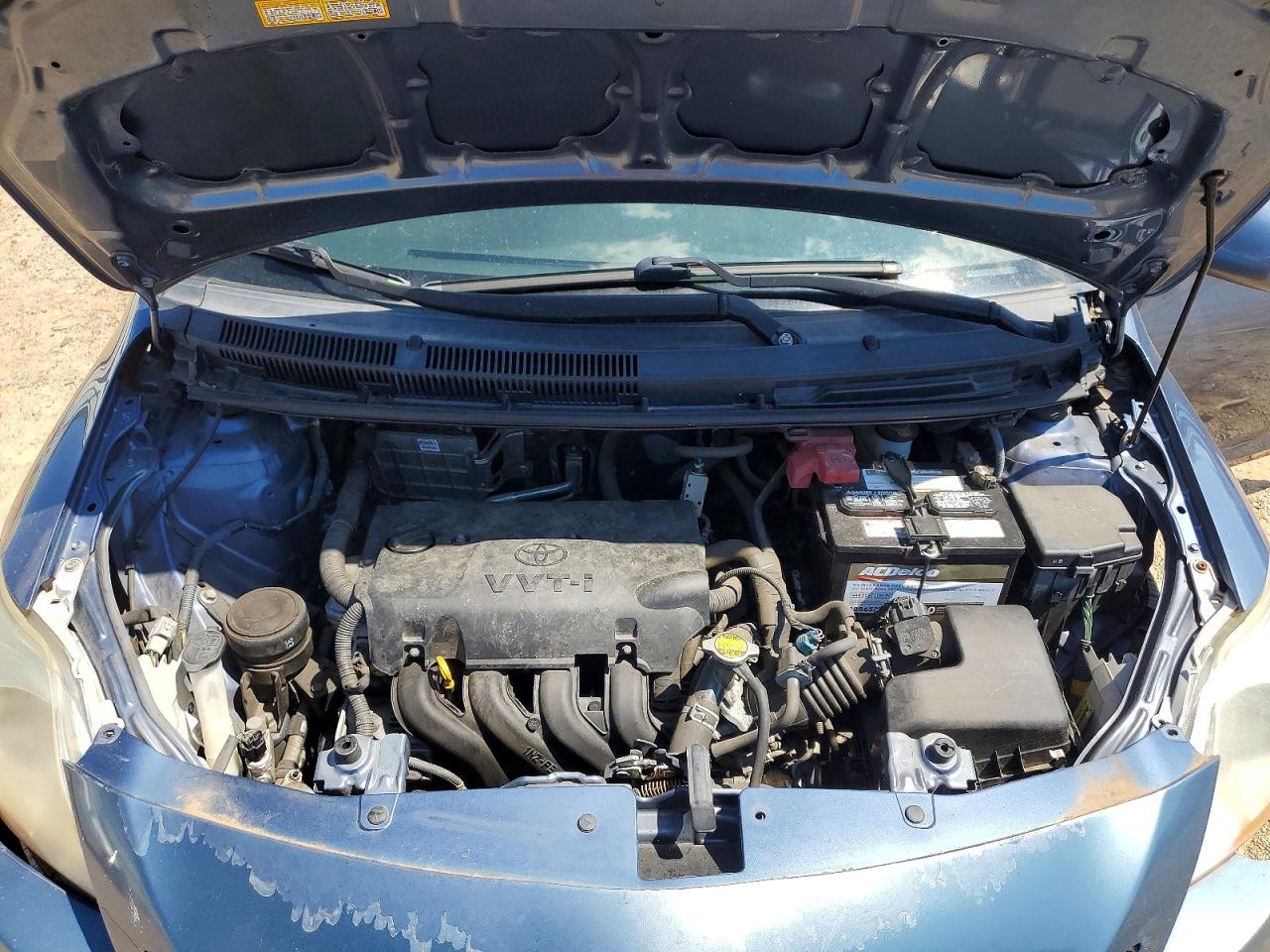 2012 Toyota Yaris Fleet Blue vin: JTDBT4K31CL012384