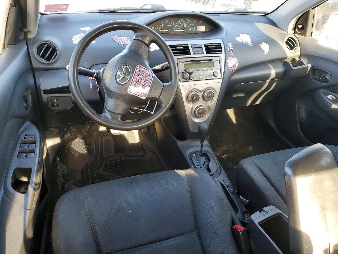 2012 Toyota Yaris Fleet Blue vin: JTDBT4K31CL016855