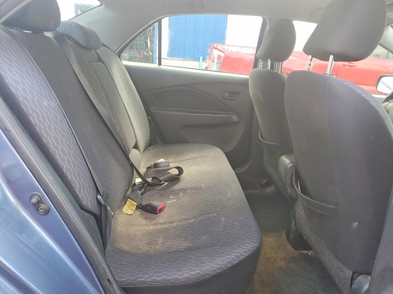 2012 Toyota Yaris Fleet Синий vin: JTDBT4K31CL029315