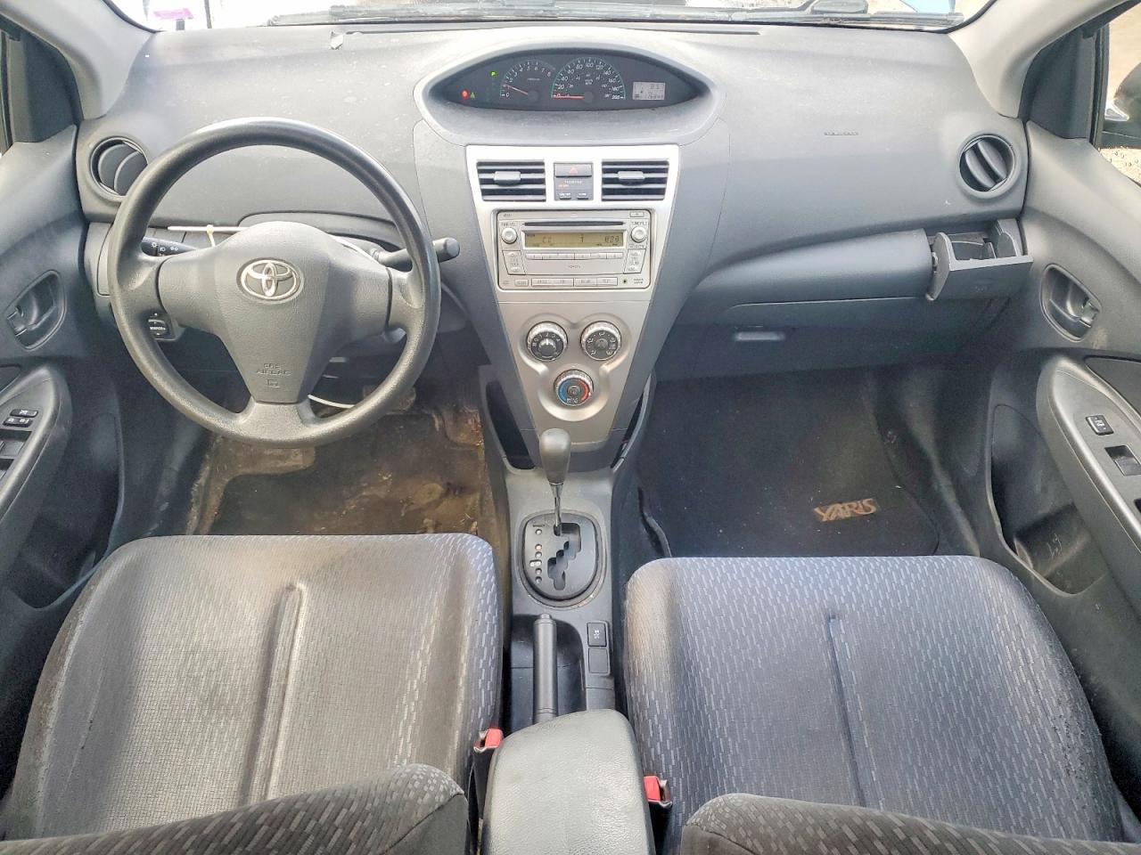 2012 Toyota Yaris Fleet Синий vin: JTDBT4K31CL029315