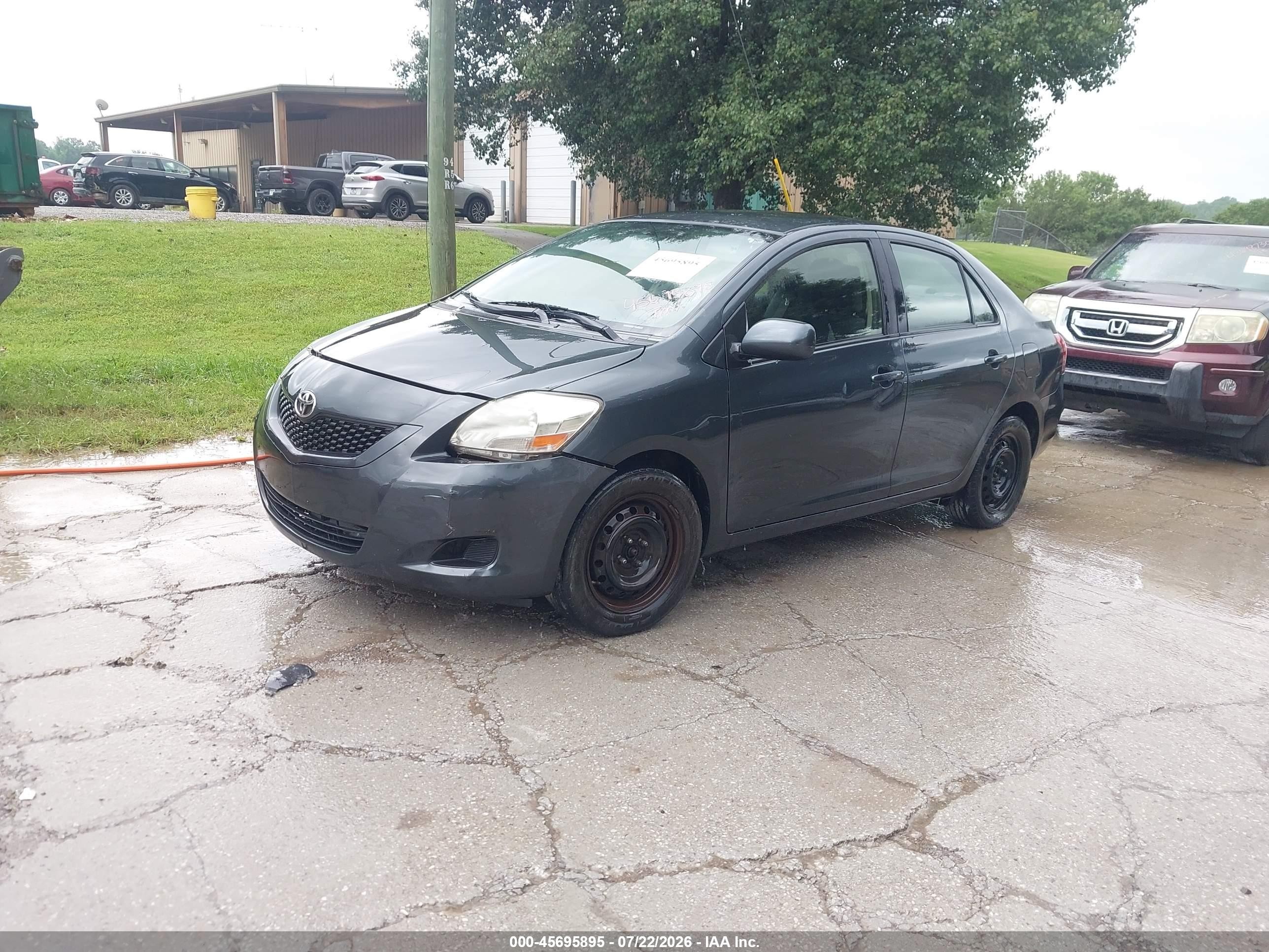 2012 Toyota Yaris   Black vin: JTDBT4K31CL029380
