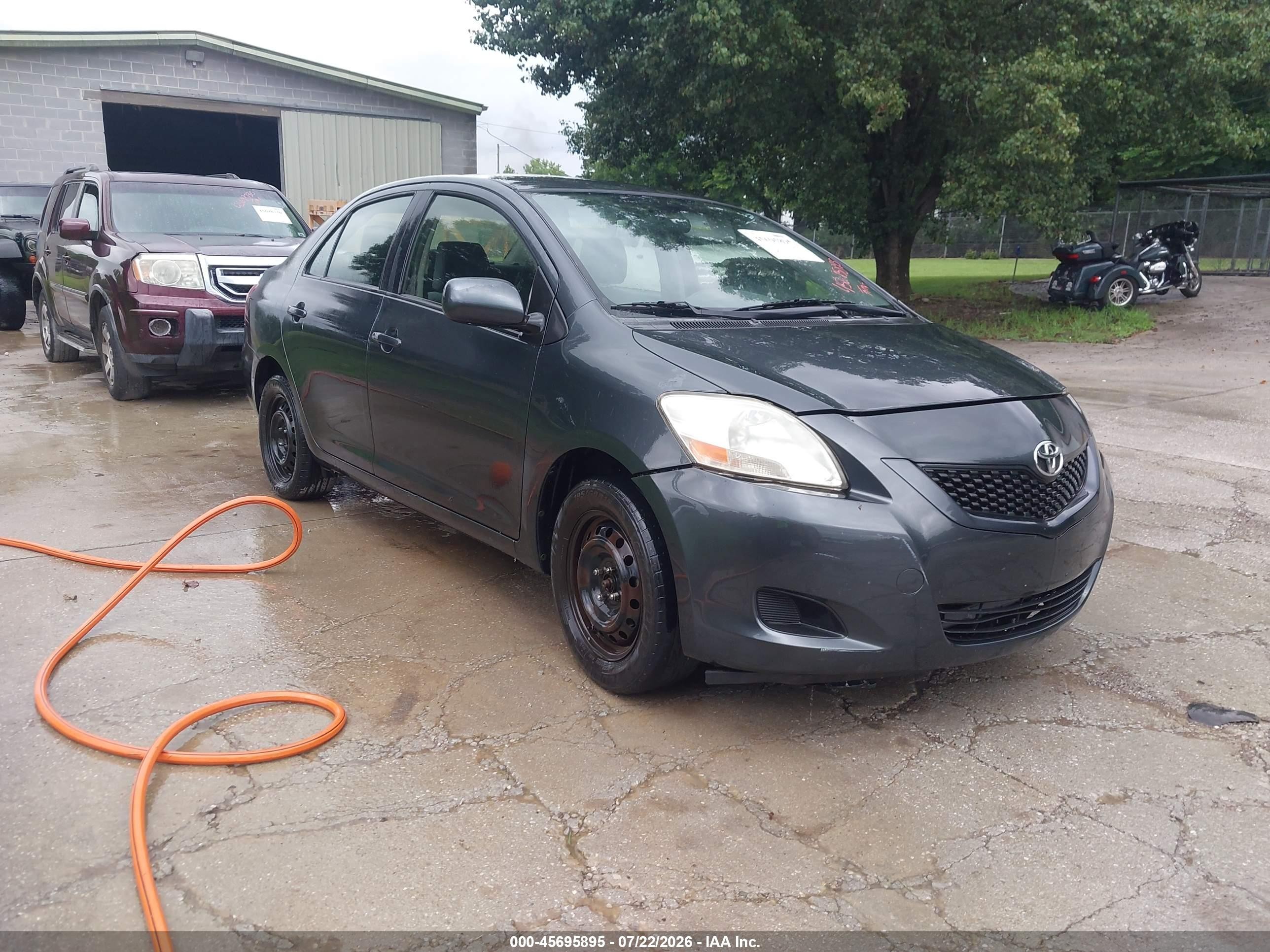 2012 Toyota Yaris   Black vin: JTDBT4K31CL029380