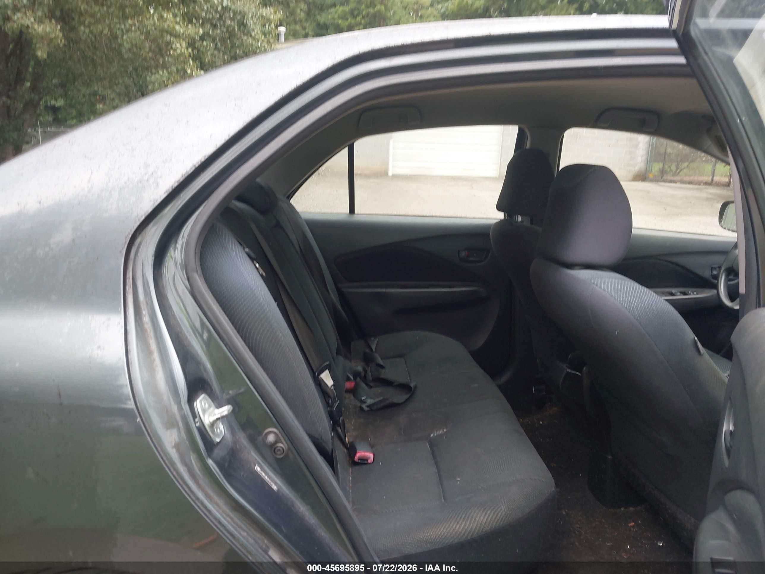 2012 Toyota Yaris   Black vin: JTDBT4K31CL029380