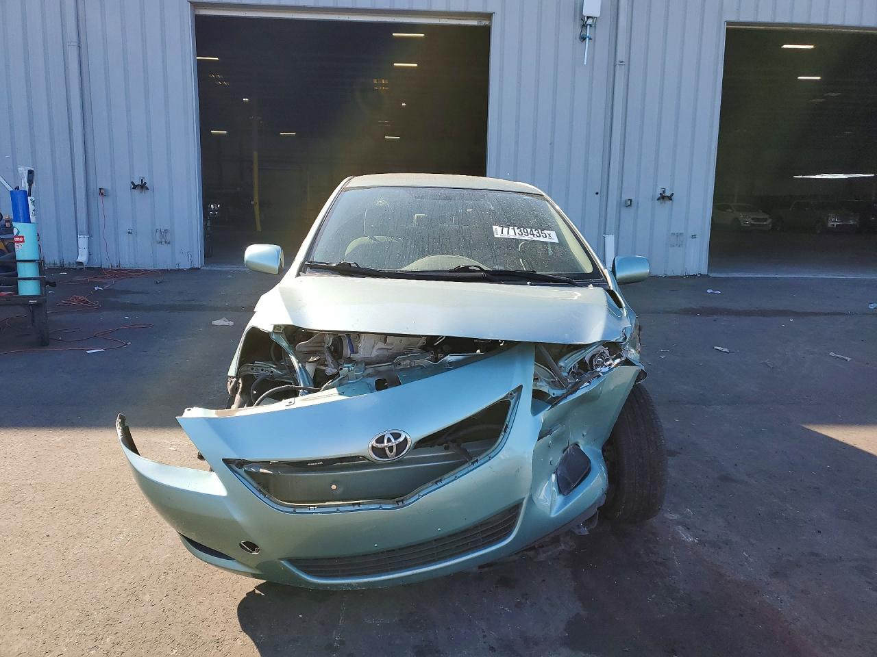 2010 Toyota Yaris Blue vin: JTDBT4K32A1369274