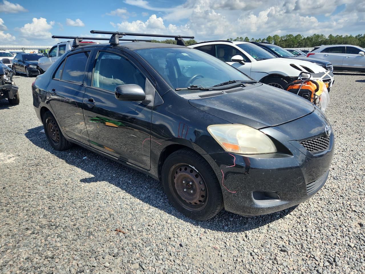 2012 Toyota Yaris Fleet Черный vin: JTDBT4K32C1420923