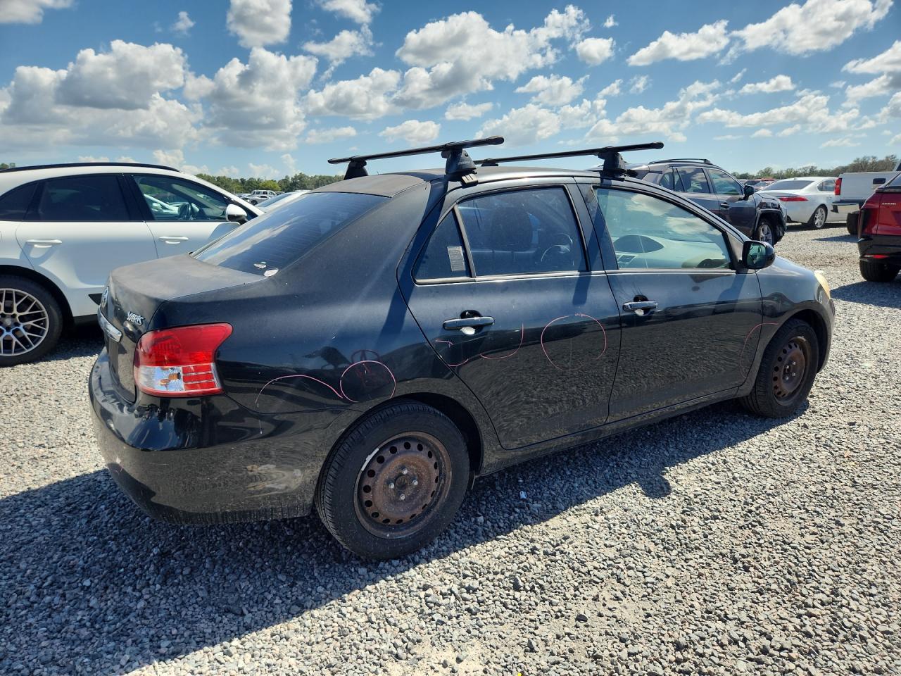 2012 Toyota Yaris Fleet Черный vin: JTDBT4K32C1420923
