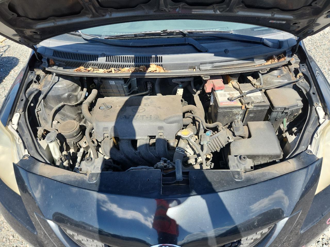 2012 Toyota Yaris Fleet Черный vin: JTDBT4K32C1420923