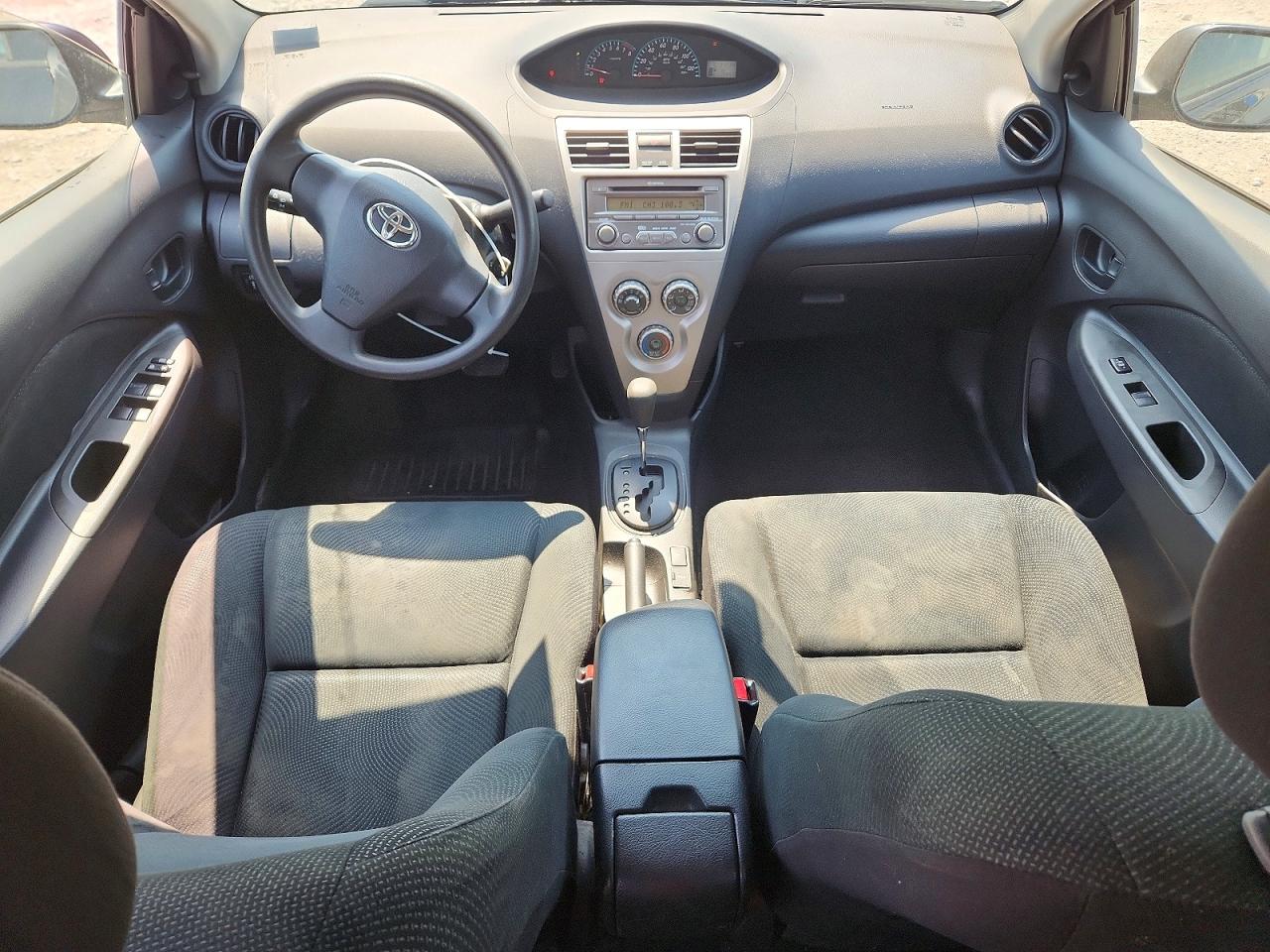 2012 Toyota Yaris Fleet Black vin: JTDBT4K32CL016329