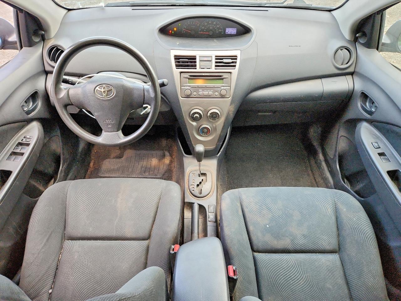 2012 Toyota Yaris Fleet Blue vin: JTDBT4K33CL010989