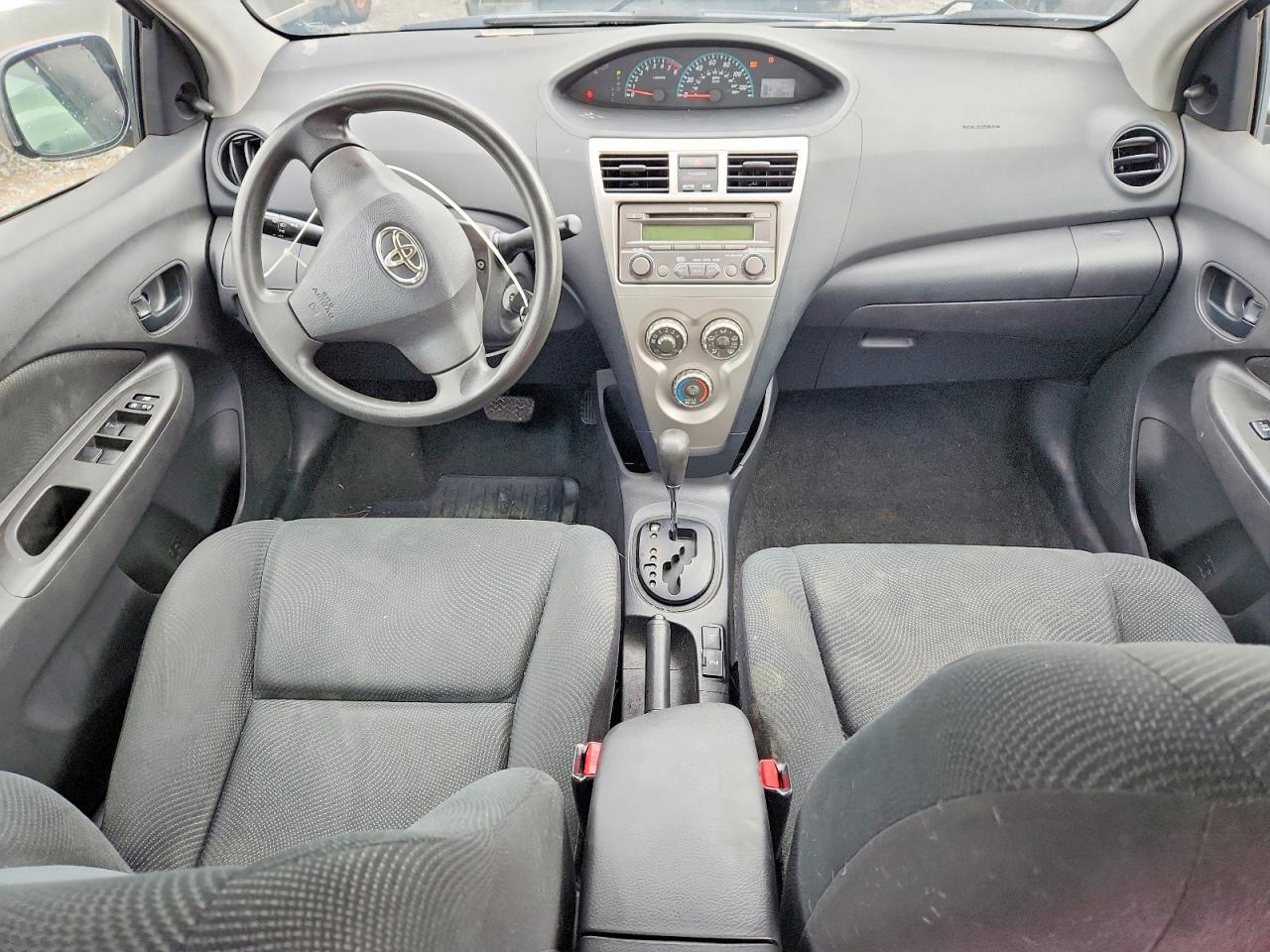 2012 Toyota Yaris Fleet Black vin: JTDBT4K33CL021295