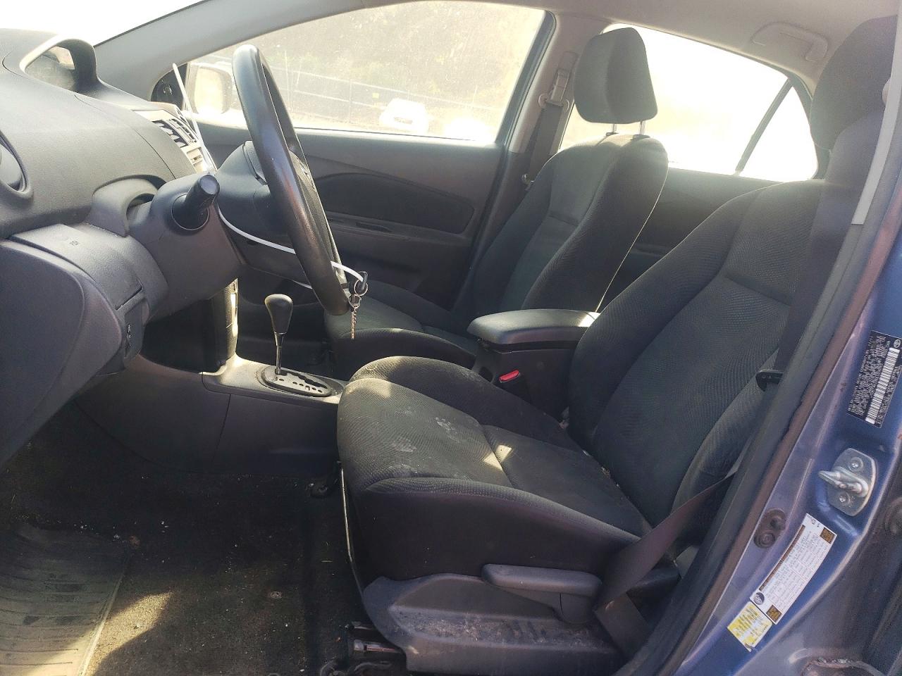 2012 Toyota Yaris Fleet Blue vin: JTDBT4K33CL024293