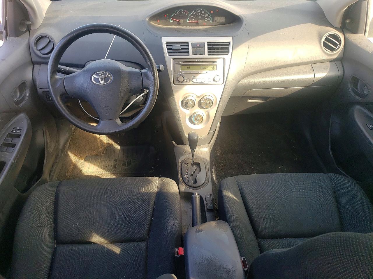 2012 Toyota Yaris Fleet Blue vin: JTDBT4K33CL024293