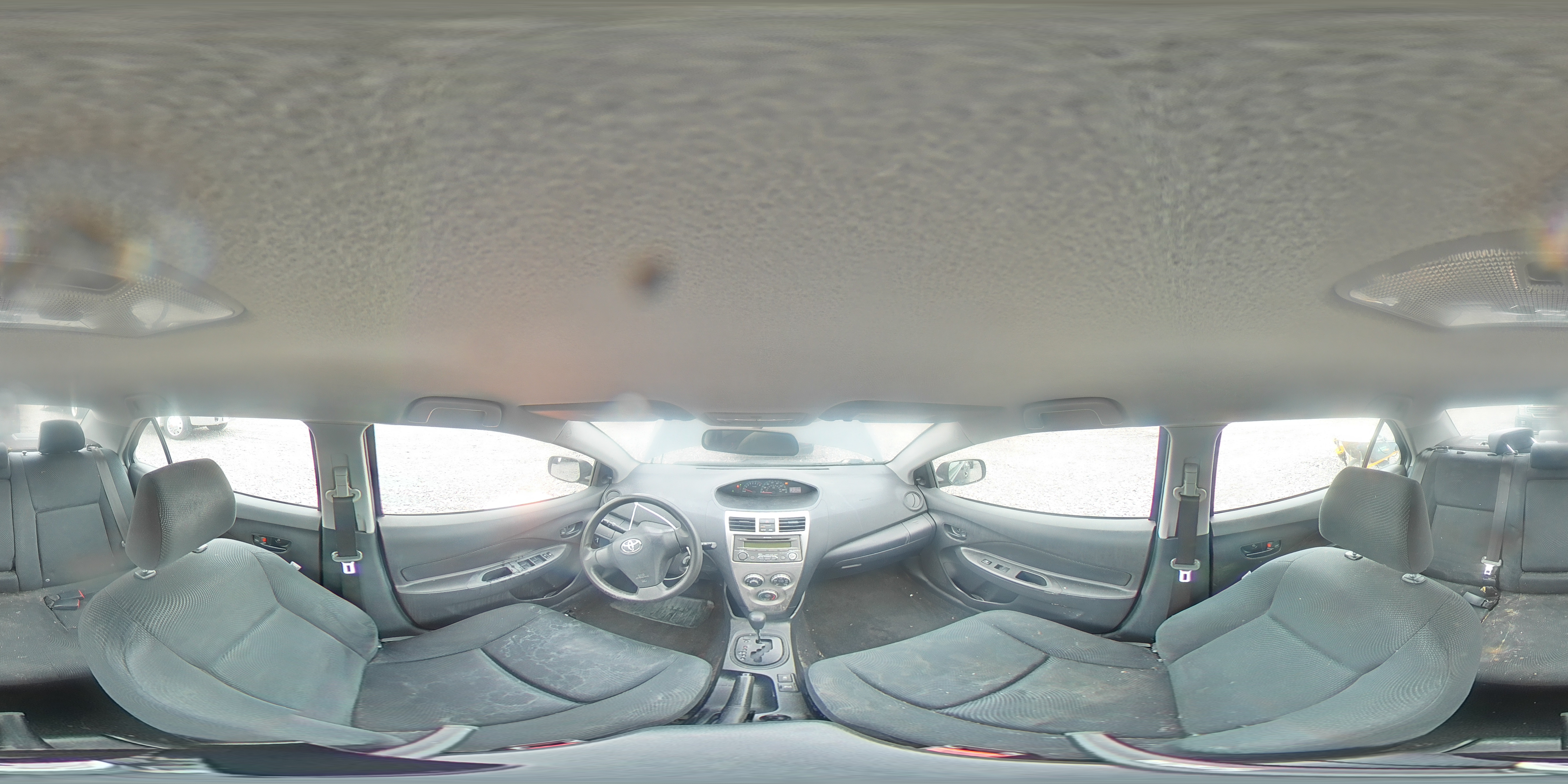 2012 Toyota Yaris Black vin: JTDBT4K33CL025203