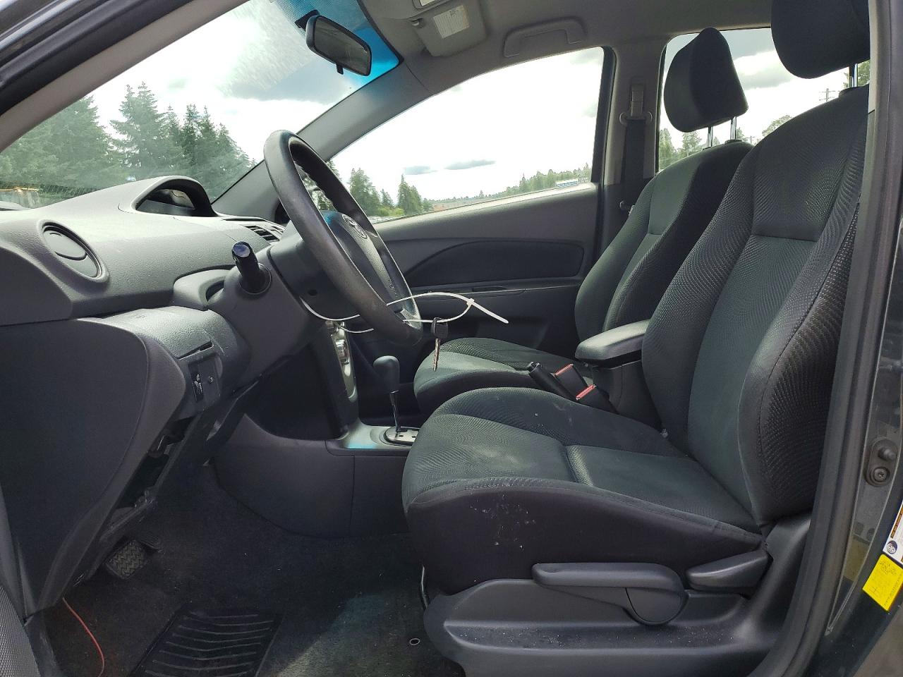 2012 Toyota Yaris Fleet Gray vin: JTDBT4K33CL037271