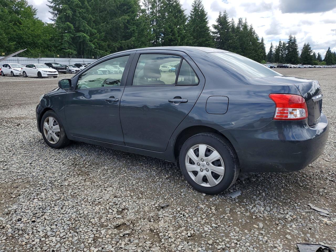 2012 Toyota Yaris Fleet Gray vin: JTDBT4K33CL037271