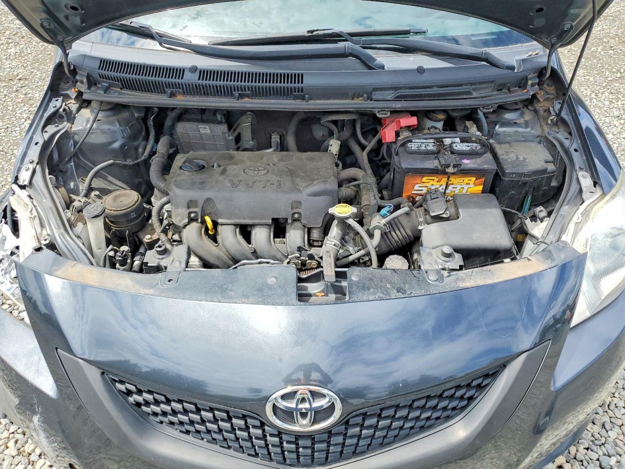 2012 Toyota Yaris Fleet Gray vin: JTDBT4K33CL037271
