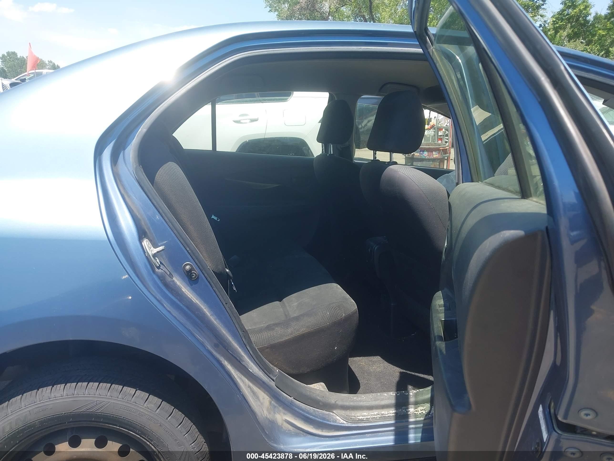 2012 Toyota Yaris   Light Blue vin: JTDBT4K33CL037755