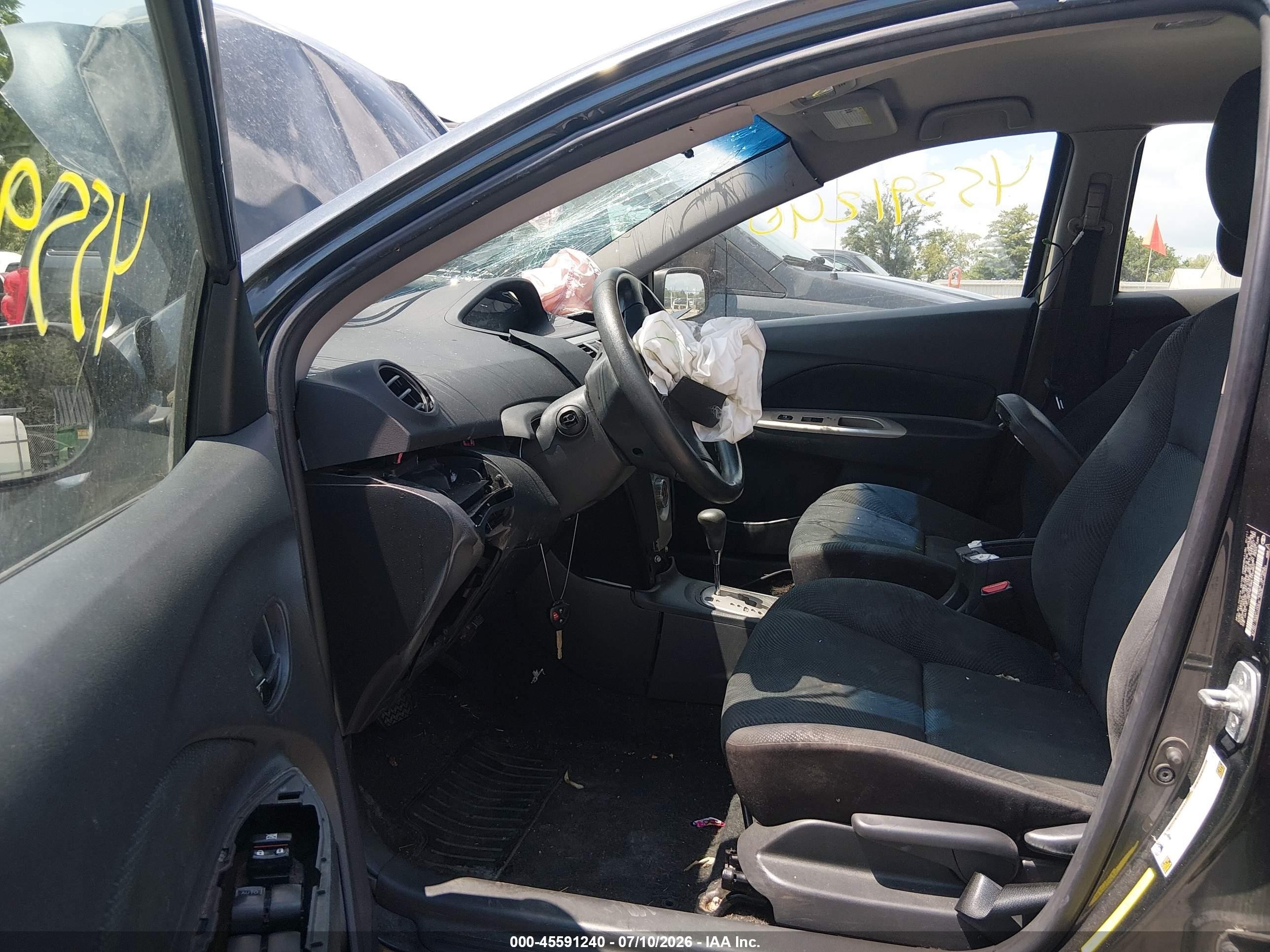 2011 Toyota Yaris   Black vin: JTDBT4K34BL000860