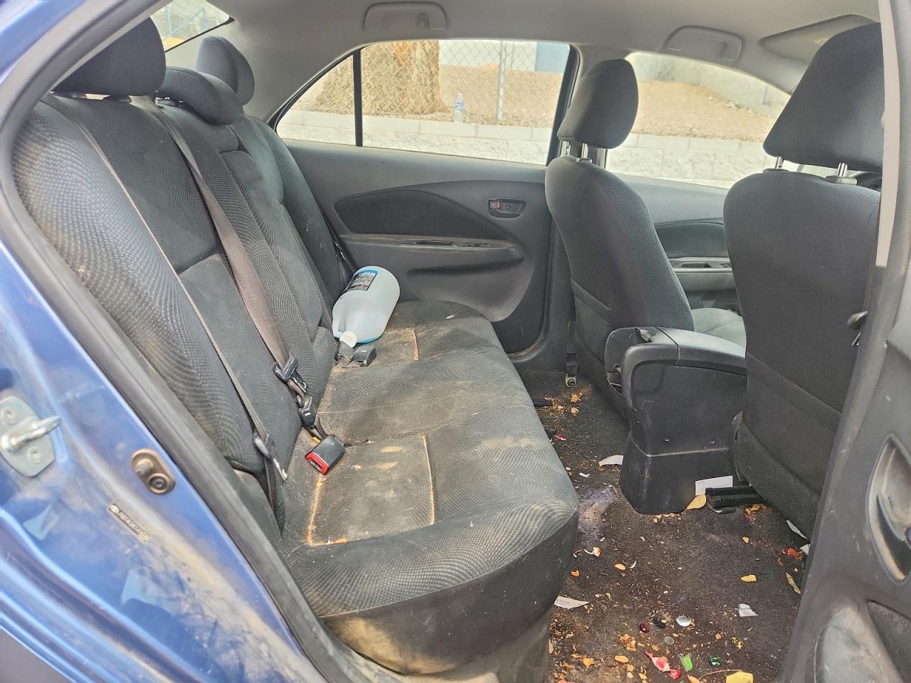 2012 Toyota Yaris Sedan Синий vin: JTDBT4K34C1418445