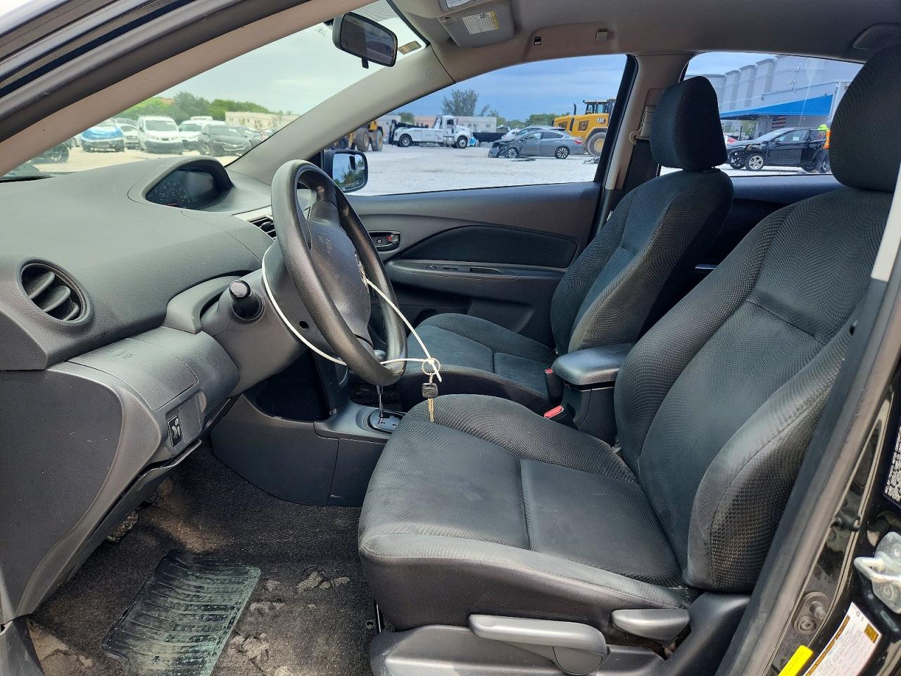 2012 Toyota Yaris Fleet Gray vin: JTDBT4K34CL019152