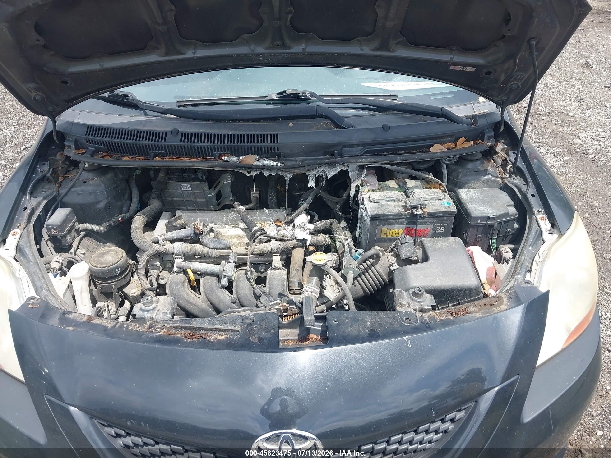 2011 Toyota Yaris   Black vin: JTDBT4K35B1400969