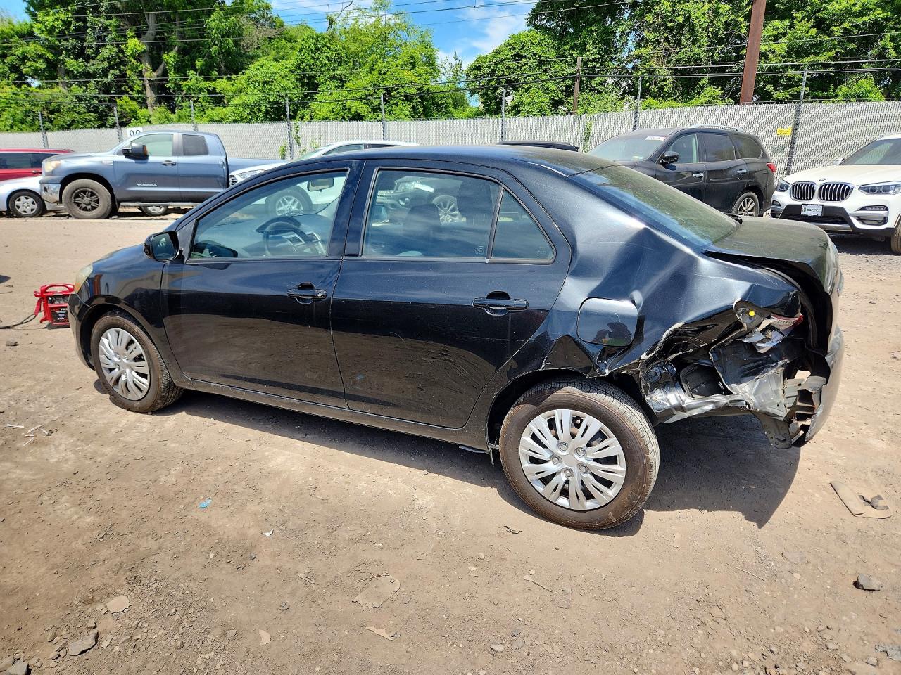 2012 Toyota Yaris Fleet Charcoal vin: JTDBT4K35C1414775