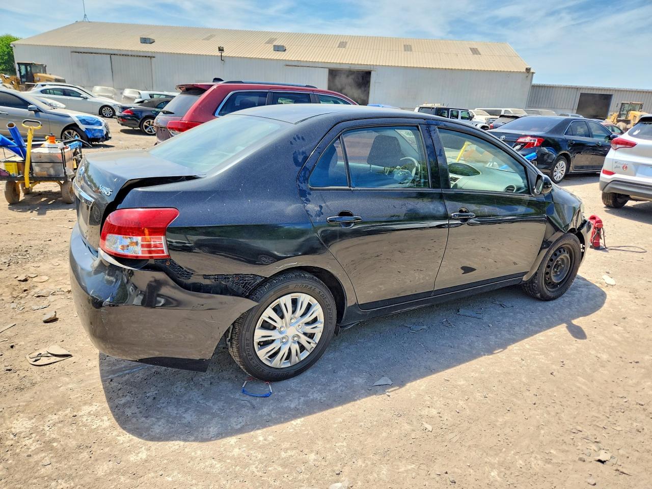 2012 Toyota Yaris Fleet Charcoal vin: JTDBT4K35C1414775