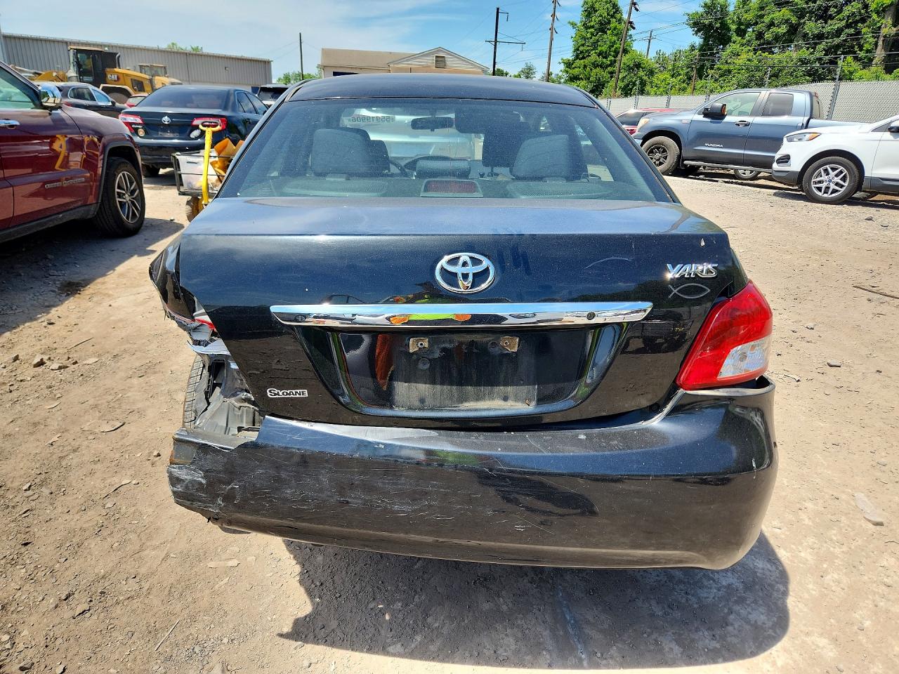 2012 Toyota Yaris Fleet Charcoal vin: JTDBT4K35C1414775