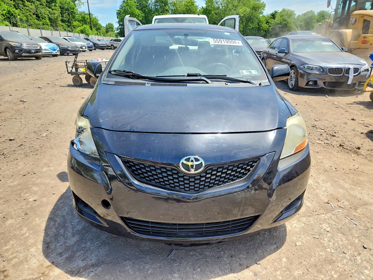 2012 Toyota Yaris Fleet Charcoal vin: JTDBT4K35C1414775