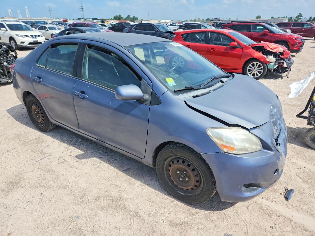 2012 Toyota Yaris Fleet Blue vin: JTDBT4K35C1419989