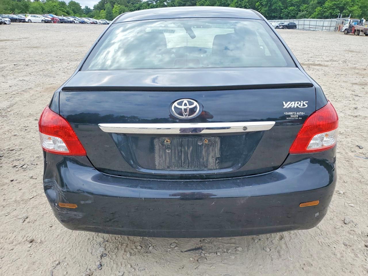 2012 Toyota Yaris Fleet Black vin: JTDBT4K35CL010802
