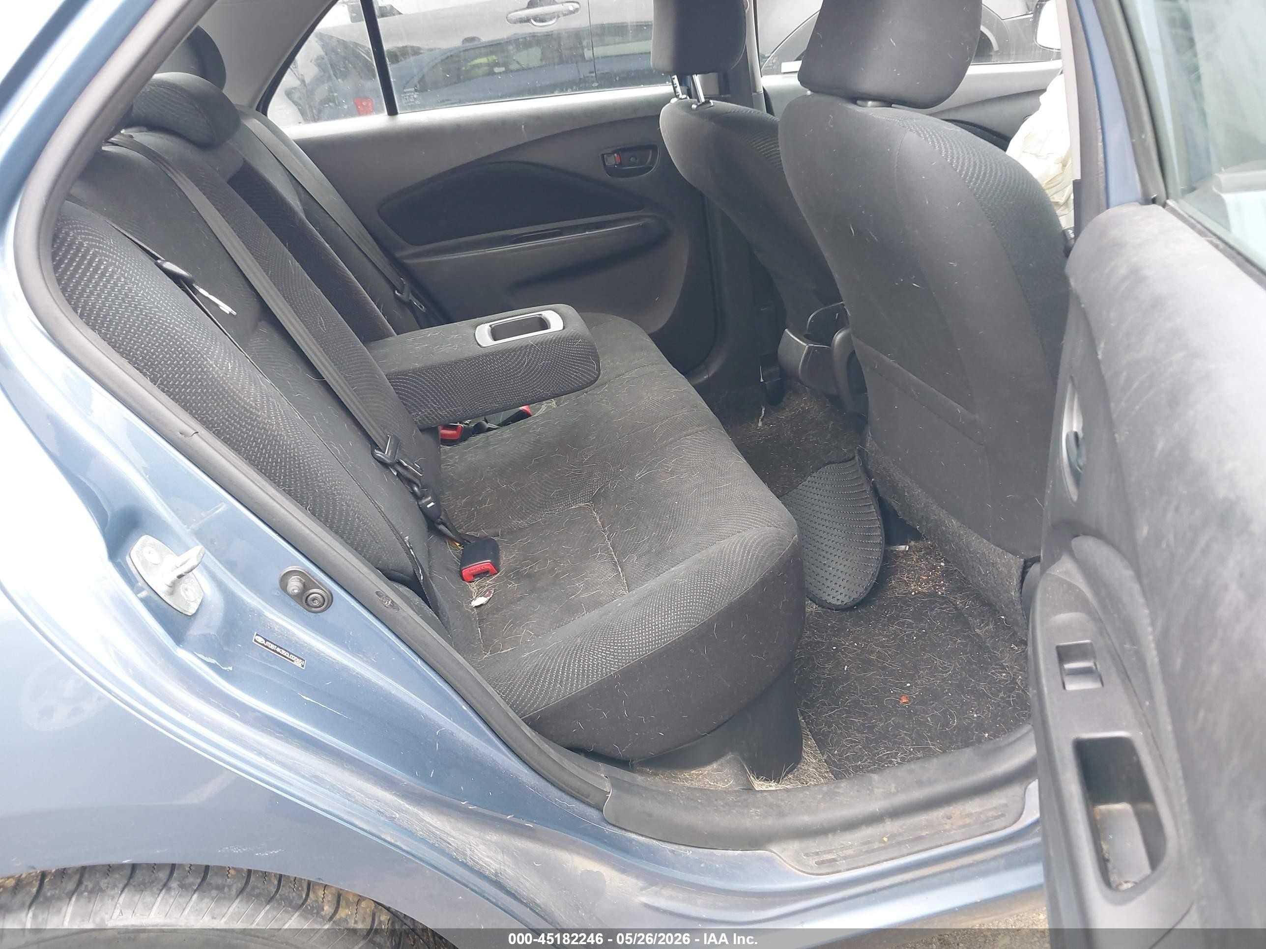 2012 Toyota Yaris   Blue vin: JTDBT4K35CL020651