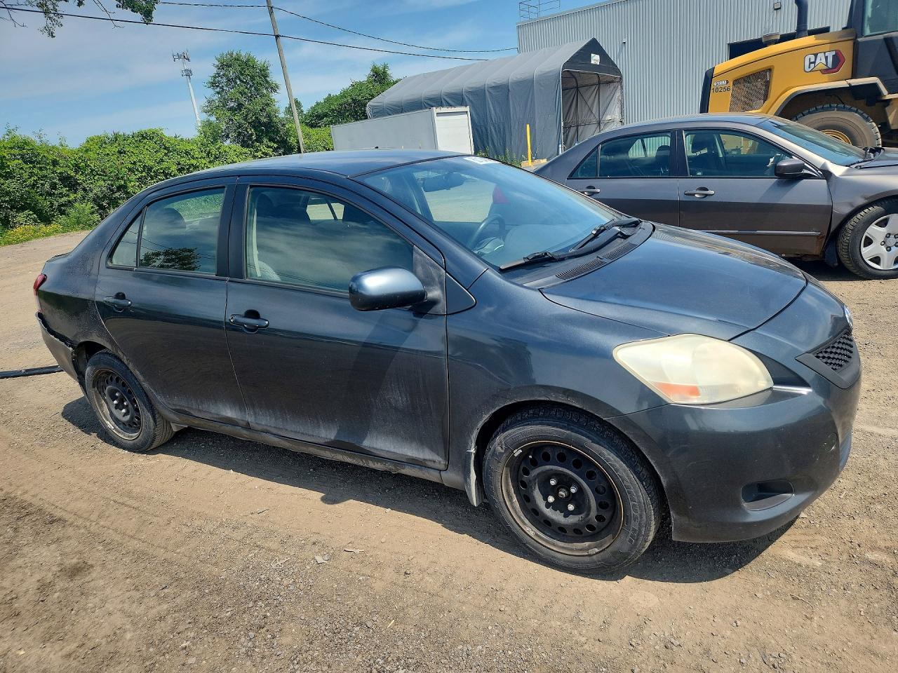 2012 Toyota Yaris Fleet Charcoal vin: JTDBT4K35CL031584