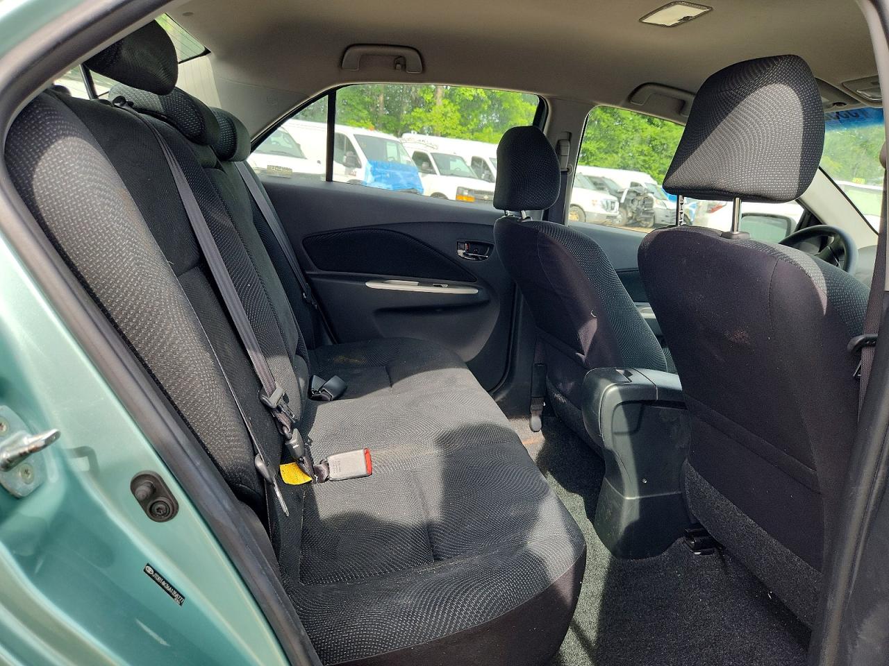 2010 Toyota Yaris Base Teal vin: JTDBT4K36A1358777