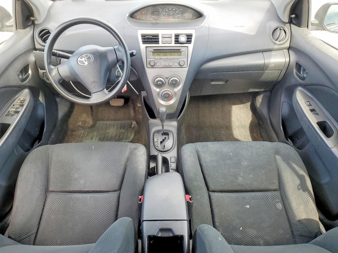 2012 Toyota Yaris Fleet Black vin: JTDBT4K36C1418124